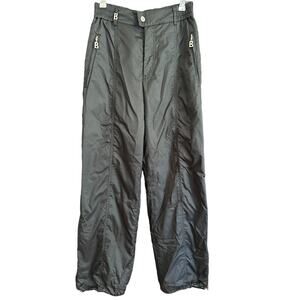 BOGNER | 90s Vintage Black Insulated Ski Pants | Size 8 Regular